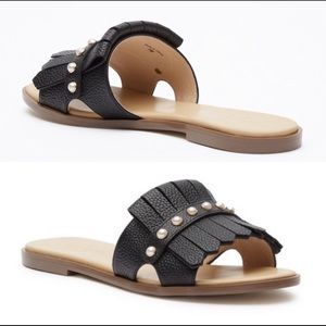 KATE SPADE♠️ Black Pearl Sandals
